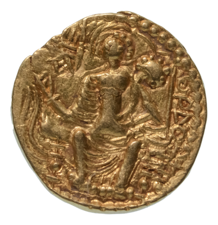 Kushanas, Shaka, c. mid-4th century, AV dinar, 7.69 g. Ardoksho