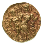 Stamp of Coins » Gupta Gupta Empire, Chandragupta I, c. 319-335, AV dinar, 7.92 g. King and Queen
