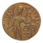 Stamp of Coins » Gupta Gupta Empire, Samudragupta, c. 335-375, AV dinar, 7.50 g. Javelin