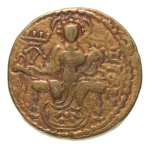 Stamp of Coins » Gupta Gupta Empire, Samudragupta, c. 335-375, AV dinar, 7.50 g. Javelin