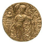 Stamp of Coins » Gupta Gupta Empire, Samudragupta, c. 335-375, AV dinar, 7.49 g. Javelin
