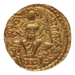 Stamp of Coins » Gupta Gupta Empire, Samudragupta, c. 335-375, AV dinar, 7.77 g. Javelin