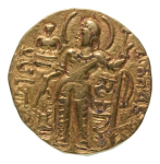 Stamp of Coins » Gupta Gupta Empire, Samudragupta, c. 335-375, AV dinar, 7.58 g. Javelin