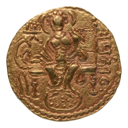 Gupta Empire, Samudragupta, c. 335-375, AV dinar, 7.72 g. Archer