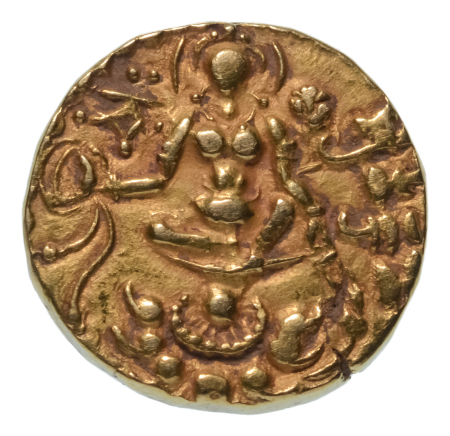 Gupta Empire, Chandragupta II, c. 380-413, AV dinar, 7.78 g. Archer