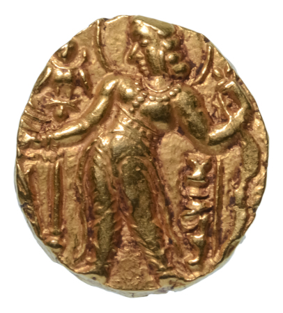 Gupta Empire, Chandragupta II, c. 380-413, AV dinar, 8.29 g. Archer