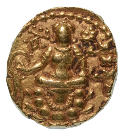 Gupta Empire, Chandragupta II, c. 380-413, AV dinar, 8.29 g. Archer