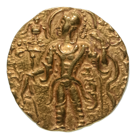 Gupta Empire, Chandragupta II, c. 380-413, AV dinar, 7.89 g. Archer