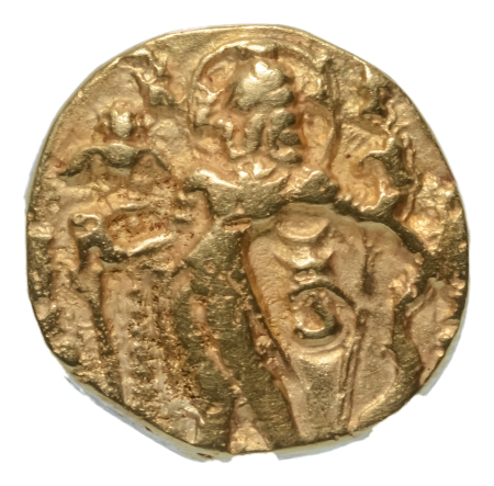 Gupta Empire, Kumaragupta I, c. 415-455, AV dinar, 7.09 g. Archer