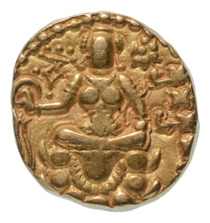 Gupta Empire, Chandragupta II, c. 380-413, AV dinar, 8.26 g. Archer