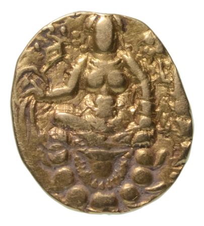 Gupta Empire, Chandragupta II, c. 380-413, AV dinar, 8.18 g. Archer