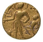 Stamp of Coins » Gupta Gupta Empire, Chandragupta II, c. 380-413, AV dinar, 7.60 g. Parasol