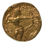 Stamp of Coins » Gupta Gupta Empire, Chandragupta II, c. 380-413, AV dinar, 7.66 g. Lion slayer