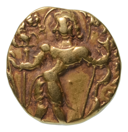 Gupta Empire, Kumaragupta I, c. 415-455, AV dinar, 8.12 g. Archer