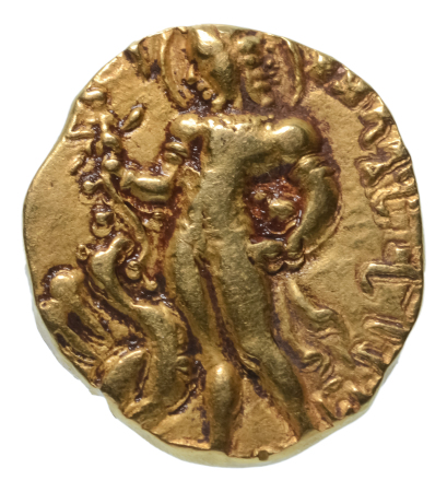Gupta Empire, Kumaragupta I, c. 415-455, AV dinar, 8.07 g. Kartikeya