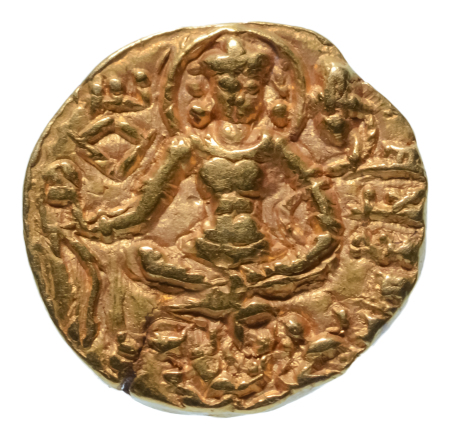 Gupta Empire, Skandagupta, c. 455-467, AV dinar, 8.47 g. Archer