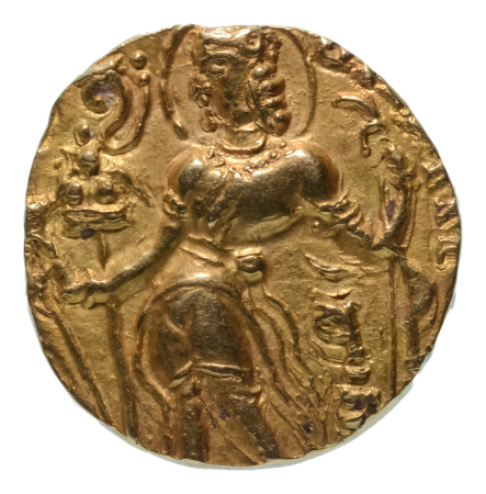 Gupta Empire, Skandagupta, c. 455-467, AV dinar, 9.10 g. Archer