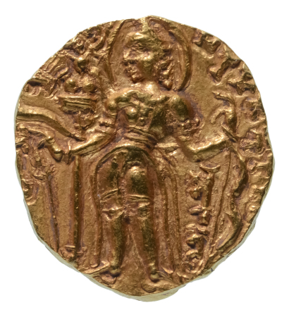 Gupta Empire, Skandagupta, c. 455-467, AV dinar, 9.28 g. Archer