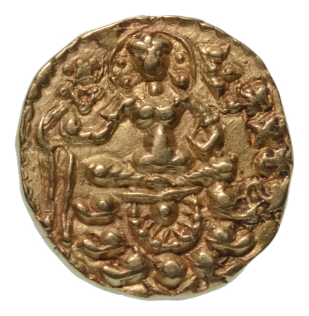 Gupta Empire, Skandagupta, c. 455-467, AV dinar, 9.16 g. Archer