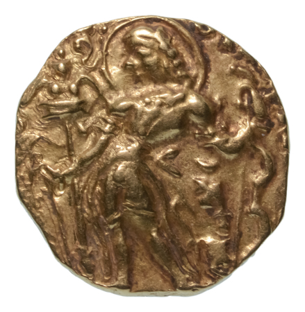Gupta Empire, Skandagupta, c. 455-467, AV dinar, 9.15 g. Archer