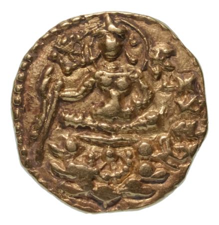 Gupta Empire, Skandagupta, c. 455-467, AV dinar, 9.15 g. Archer