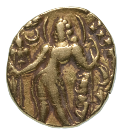 Gupta Empire, Chandragupta II, 380-413, AV dinar, 8.32 g. Archer