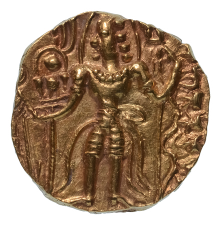 Gupta Empire, Srivikrama-Vikramadityah, c. early-6th century, AV dinar, 9.28 g. Archer