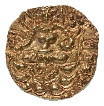 Gupta Empire, Srivikrama-Vikramadityah, c. early-6th century, AV dinar, 9.28 g. Archer