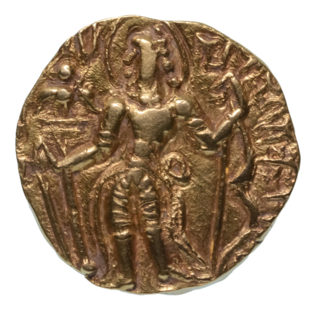 Gupta Empire, Srivikrama-Vikramadityah, c. early-6th century, AV dinar, 9.38 g. Archer