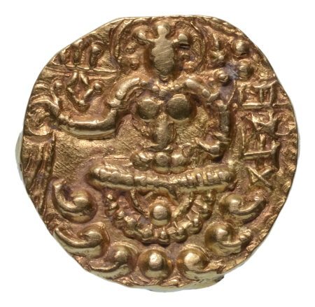 Gupta Empire, Srivikrama-Vikramadityah, c. early-6th century, AV dinar, 9.38 g. Archer