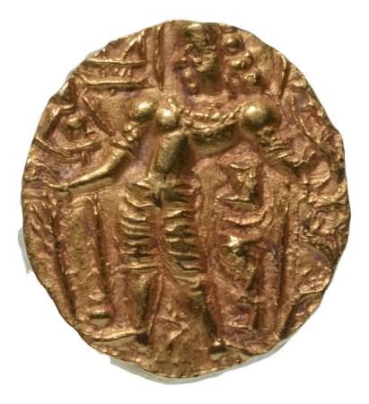 Gupta Empire, Chandragupta IV, c. after 470, AV dinar, 8.67 g. Archer