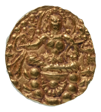 Gupta Empire, Chandragupta IV, c. after 470, AV dinar, 8.67 g. Archer