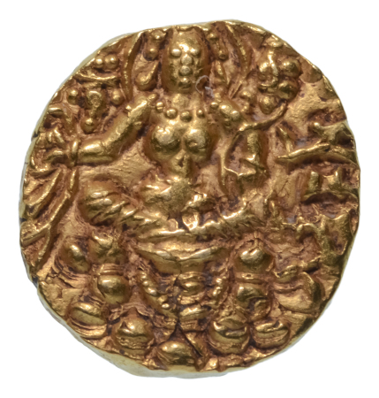 Gupta Empire, Chandragupta IV, c. after 470, AV dinar, 8.61 g. Archer