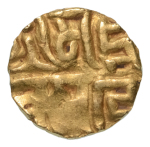 Stamp of Coins » Hindu coins of medieval India Kalachuris of Tripuri, Gangeya Deva, 1015-1040, AV half dinar, 2.09 g.