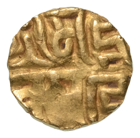 Kalachuris of Tripuri, Gangeya Deva, 1015-1040, AV half dinar, 2.09 g.