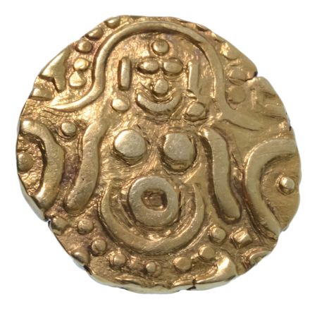 Kalachuris of Tripuri, Gangeya Deva, 1015-1040, AV dinar, 4.25 g.