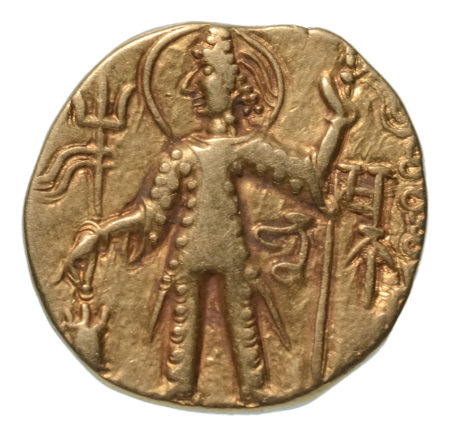Kushanas, Shaka, c. mid-4th century, AV dinar, 7.71 g. Ardoksho
