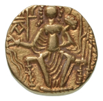Stamp of Coins » Kushan Kushanas, Shaka, c. mid-4th century, AV dinar, 7.71 g. Ardoksho