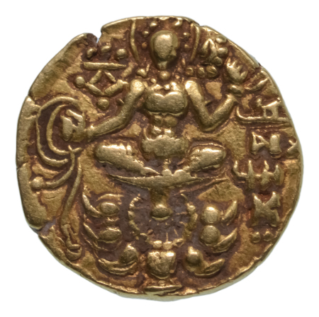 Gupta Empire, Chandragupta II, c. 380-413, AV dinar, 7.71 g. Archer