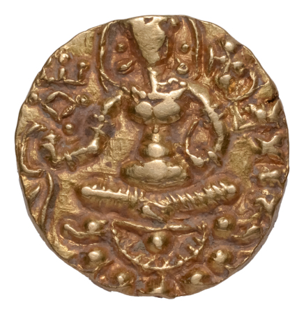 Gupta Empire, Kumaragupta II, c. 473-476, AV dinar, 9.41 g. Archer