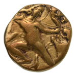 Stamp of Coins » Gupta Gupta Empire, Kumaragupta I, c. 415-455, AV dinar, 7.68 g. Lion slayer