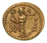 Stamp of Coins » Kushan Kushanas, Huvishka, c. 151-192, AV dinar, 7.85 g. Ardoksho