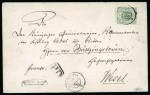 Stamp of Luxembourg Extremely Rare Prussian Military Use