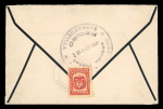 Stamp of Colombia » Airmails 1920, March 11. Cover (opened for display) from Cartagena