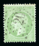 Stamp of France » Collections 1849-1900, collection de classiques bien suivie majorité