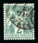 Stamp of France » Collections 1849-1900, collection de classiques bien suivie majorité