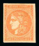 Stamp of France » Collections 1849-1945, dans une reliure électrique Yvert collection