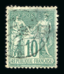 Stamp of France » Collections 1849-1945, dans une reliure électrique Yvert collection