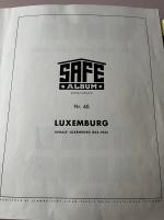 Stamp of Luxembourg 1852-1999, in two albums very nice and extensive collection