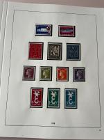 Stamp of Luxembourg 1852-1999, in two albums very nice and extensive collection